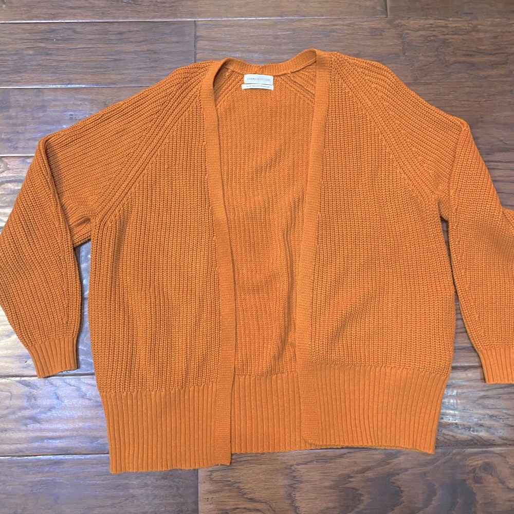 Urban Outfitters Blake Cardigan Rust